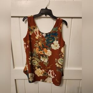 Chico's Fall reversible tank